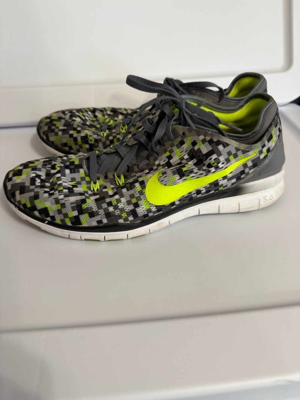 Nike Free 5.0 TR Fit 5 Women's Mesh Volt Size 11